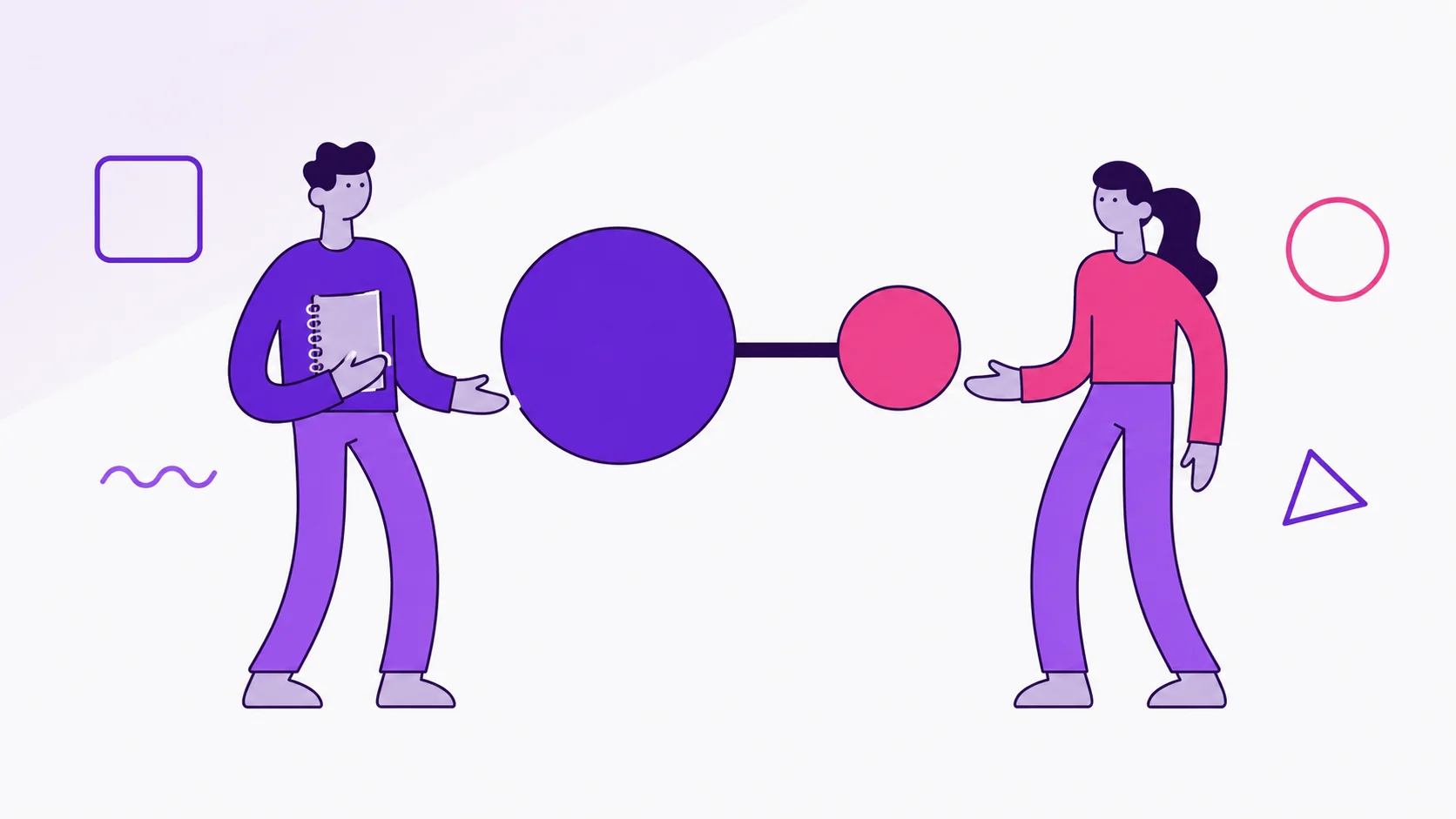 Illustration for the article: Splitting bills when one of you earns more